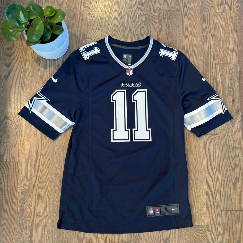 NFL Navy Blue Jersey with White Accents